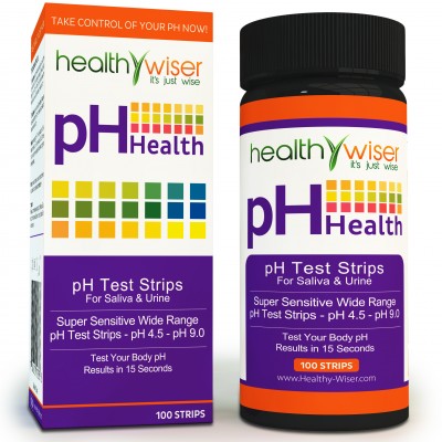 pH Test Strips For Urine & Saliva