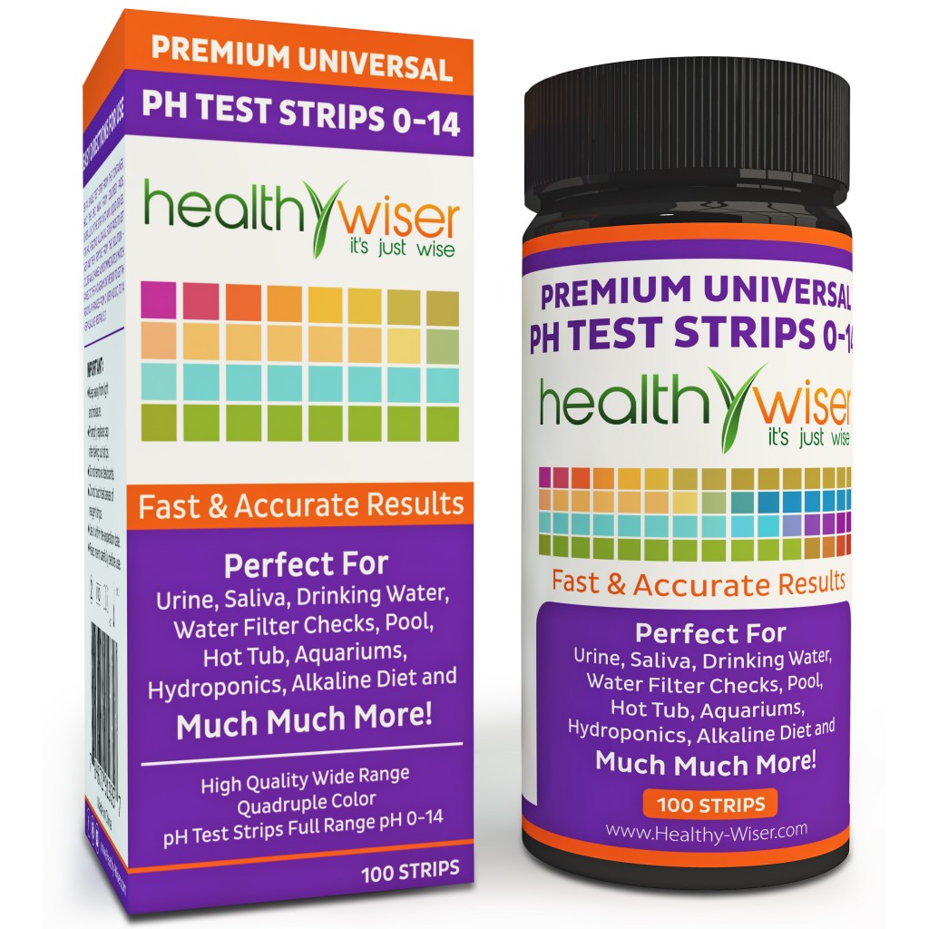 Premium Universal pH Test Strips (cylinder container)